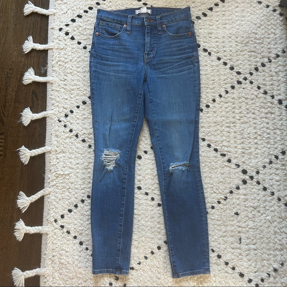 Madewell 9” High-Rise Skinny Crop